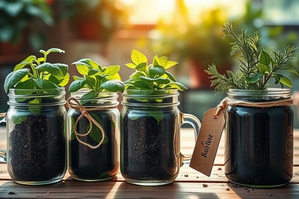 How to Start a Mini Garden With Mason Jars